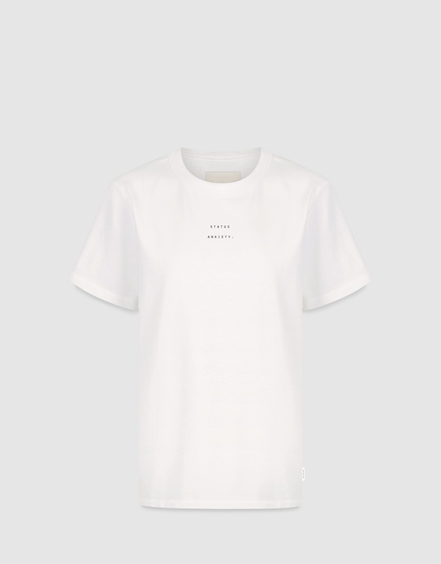 Status Anxiety - Feels Right T-Shirt With Logo