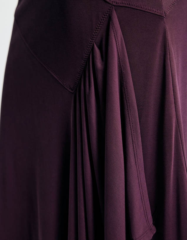 Lover - Mira Jersey Asymmetric Skirt