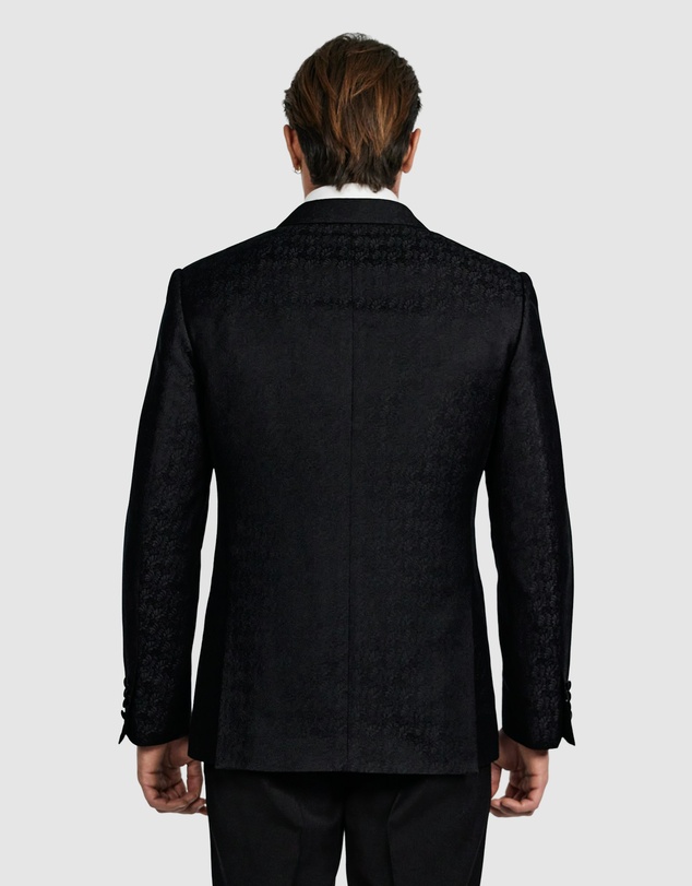 Tarocash - Stirling Double Breasted Tuxedo Jacket