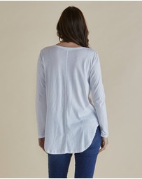 Betty Basics - Megan Long Sleeve Top