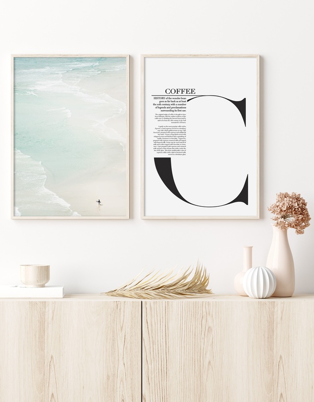 Olive et Oriel - Tallows Art Print