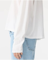 Bassike - Boyfriend Heritage Long Sleeve T-Shirt