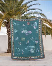 Good Throw Co - Sea Song Mermaid Art Throw Rug