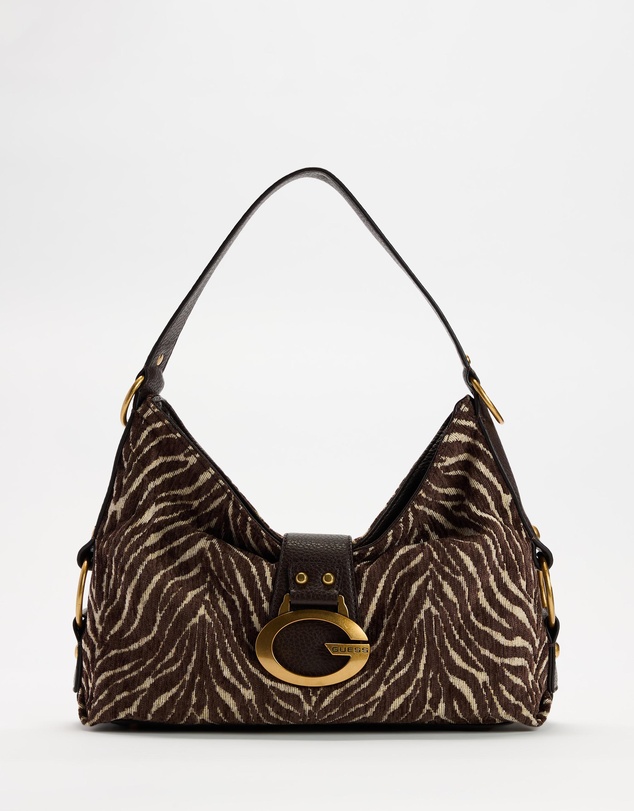 GUESS - Zebra Camden Shoulder Bag