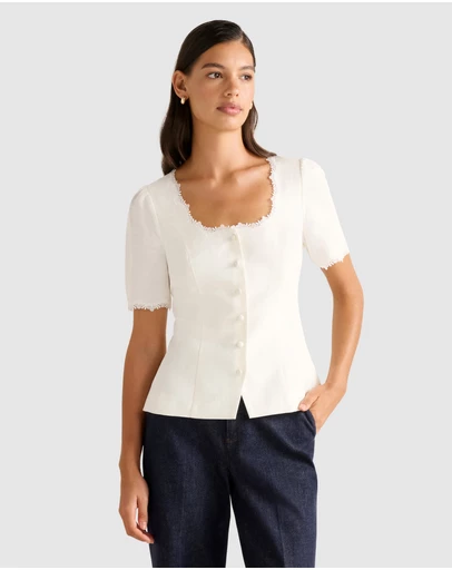 Forever New - Thea Tailored Top