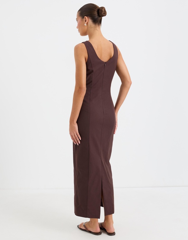 Calli - Ella Scoop Neck Midi Dress