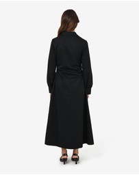 Forcast - Lune Ruched Shirt Dress