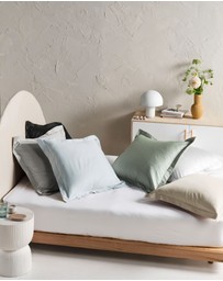 Linen House - Augusta 500TC Cotton Sateen European Pillowcase