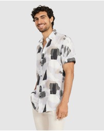 Tarocash - Monet Viscose Abstract Shirt