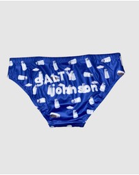 Salty Johnson - OG Shakers Brief Blue