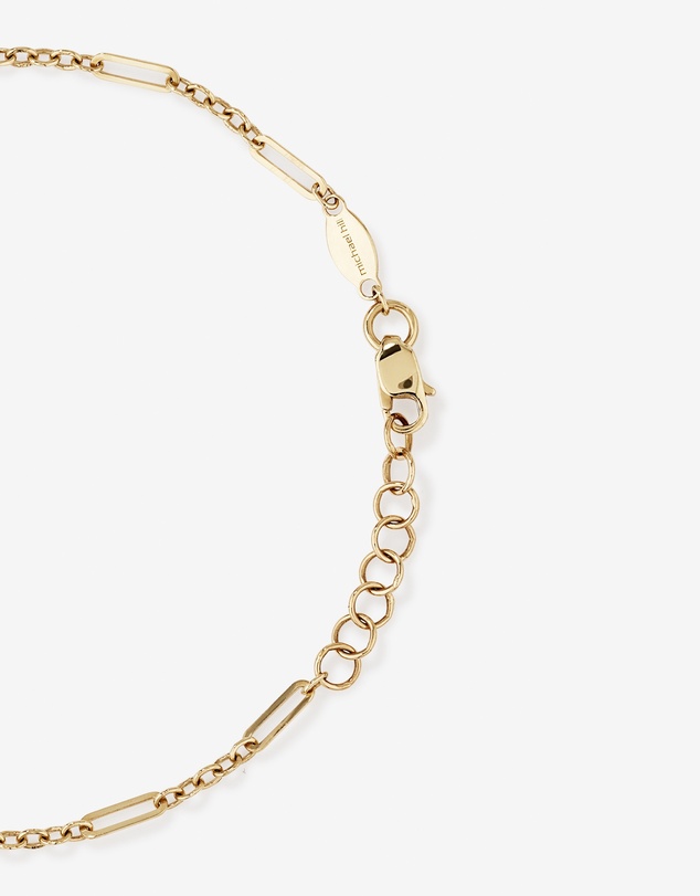 Michael Hill - Paperclip 3 and 1 Bracelet in 10kt Yellow Gold