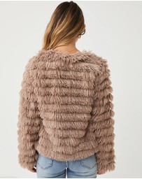 Esther & Co - Ophelle Jacket - Mocha