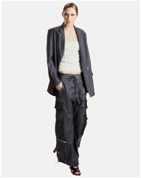 Cynthia Rowley - Pinstripe Cargo Pants