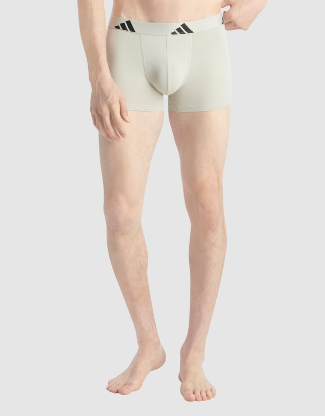 adidas Sportswear - 3 Pack Active Flex Cotton Trunk Underwear