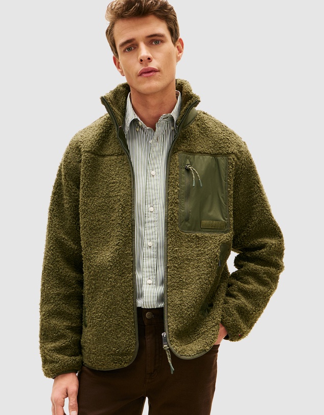 Tommy Hilfiger - Teddy Fleece Zip-Thru Jacket