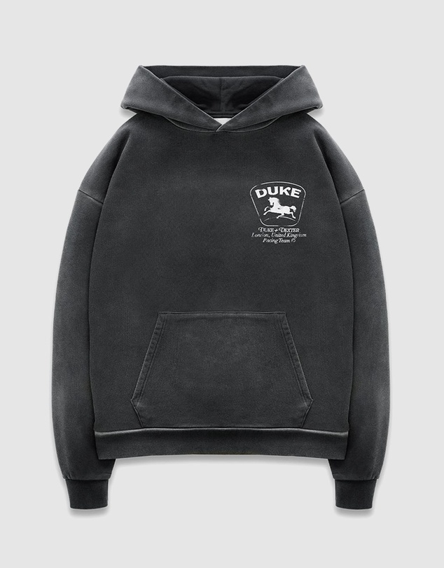 Duke + Dexter - DR Sponsors Washed Grey Hoodie