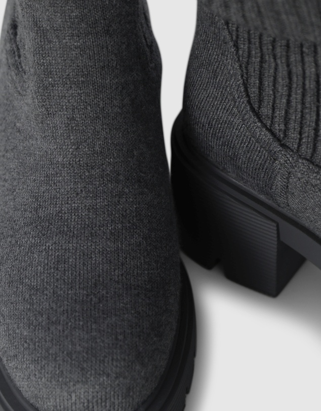 Belle & Bloom - Tokyo Lights Rib Sock Boot
