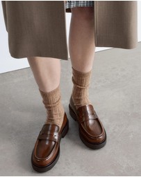 & Other Stories - Chunky Leather Loafers