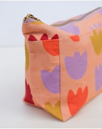 Mosey Me - Tulip Fields Cosmetic Bag