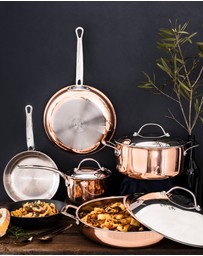 Chasseur - Escoffier Induction Casserole 24 x 11.5cm/4L - Copper
