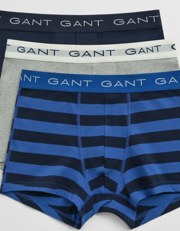 Gant - 3-Pack Striped Trunks