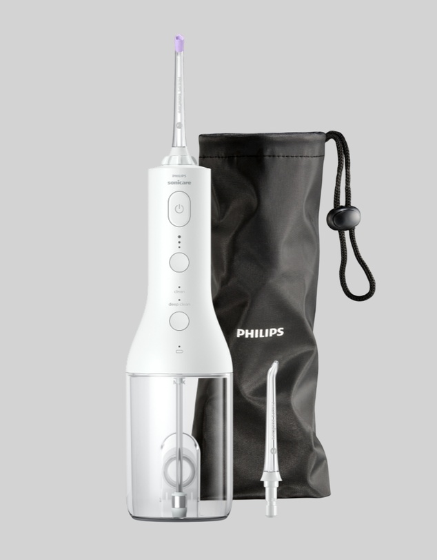 Philips - Philips Sonicare Cordless Power Flosser Black