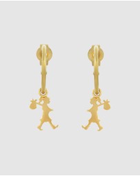 Karen Walker - Runaway Girl Hoop Earrings