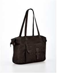Cobb & Co - Rochester Washed Leather Weekender Bag