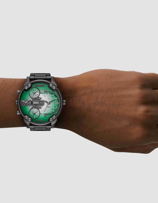Diesel - Mr. Daddy Slim Gunmetal Analogue Watch