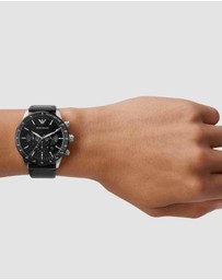 Emporio Armani - Black Chronograph Watch