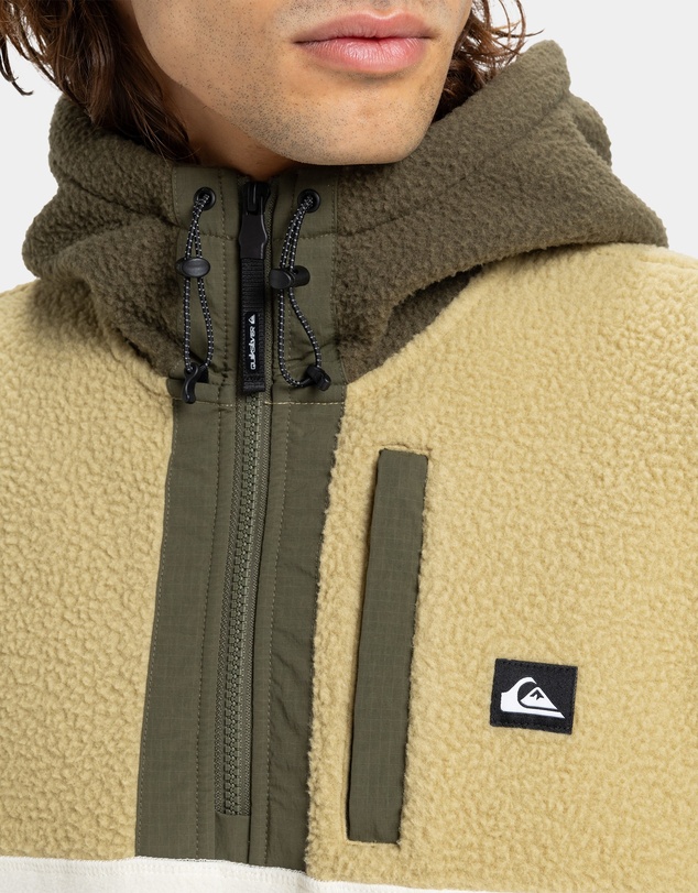 Quiksilver - Mens Ocean View Mix Up Fleece Hoodie