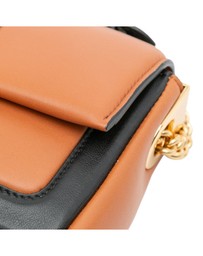 Pre-Loved by Azura Reborn - Pre-Loved Mini Bicolor Nappa Apolo Chain Baguette Shoulder Bag