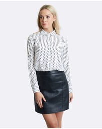The Fable - Dalmatian Silk Shirt