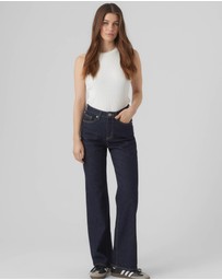 Vero Moda - Tessa High Waisted Wide Jeans