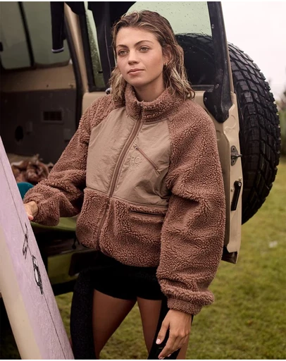 Roxy - Womens At Dusk Fleece Jacket