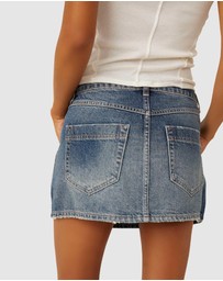 Free People - Wynne Denim Skirt