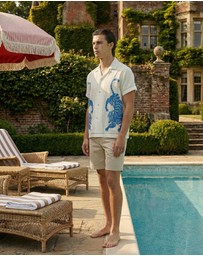THE TALES - Crouching Tiger Cotton Shirt