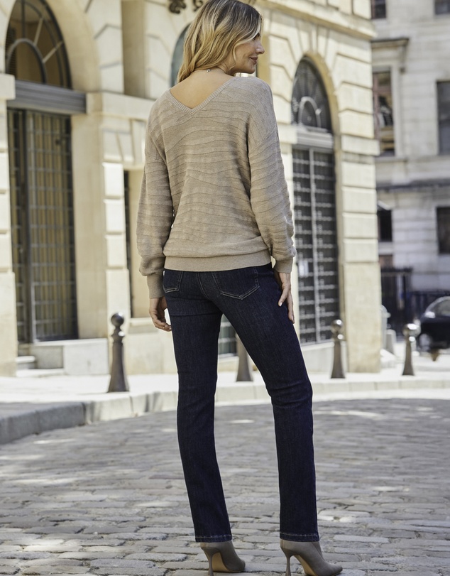Sosandar - Contour Waist Slim Leg Jeans
