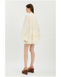 Bardot - Antonia Lace Trim Mini Dress