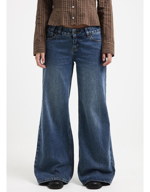 Insight - Elise Low Wide Denim Jeans
