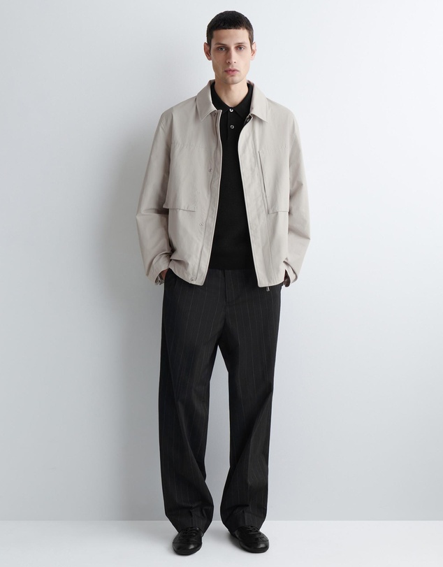 COS - Waffle-Knit Cotton Polo Shirt