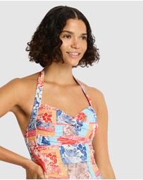 Sea Level Australia - Coco Island Twist Front Halter Multifit One Piece