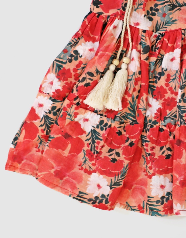 WITH LOVE FOR KIDS - Cotton Muslin Dress - Babies - Kids