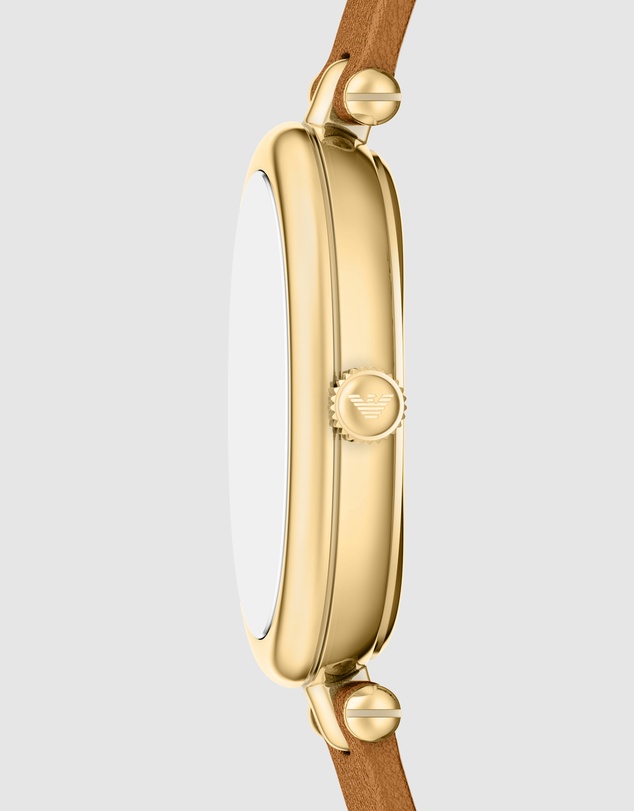 Emporio Armani - Brown Analogue Watch