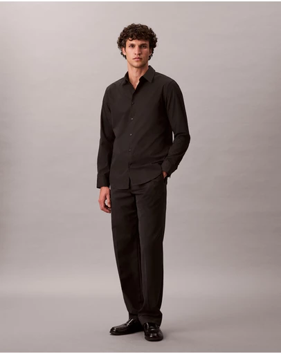 Calvin Klein - Supima Cotton Stretch Slim Shirt