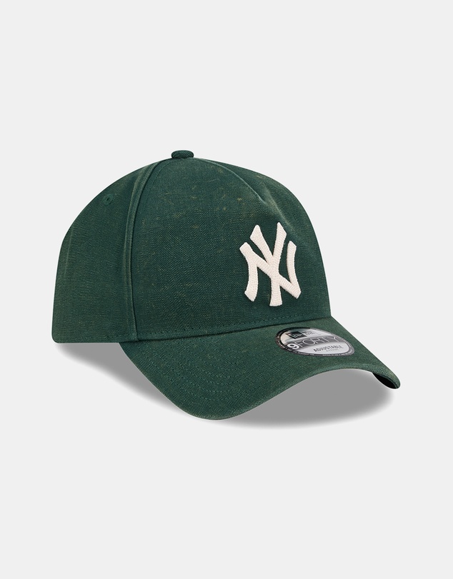 New Era - New York Yankees Washed Canvas Seasonal 9FORTY A-Frame Adjustable Cap