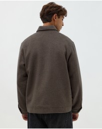 AERE - Wool Double Zip Jacket