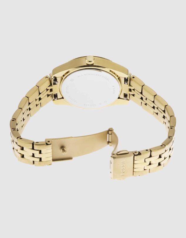 Fossil - Scarlette Gold Tone Analogue Watch
