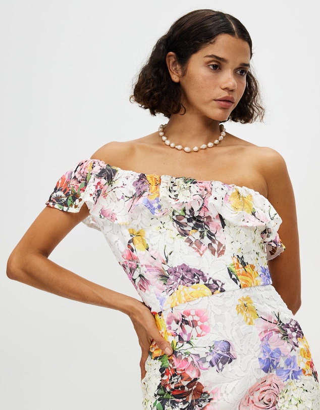 Romance by Honey and Beau - Rose Frill Dress