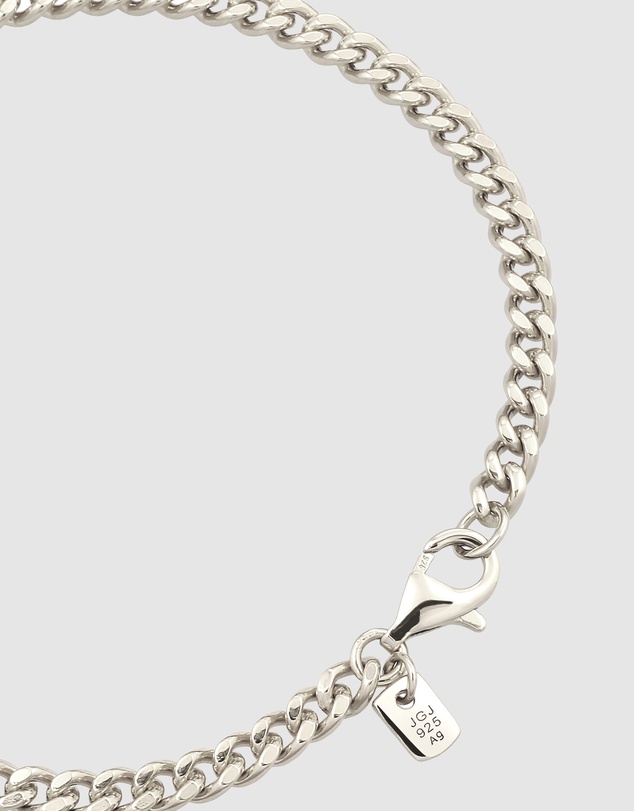Kuzzoi - ICONIC EXCLUSIVE - Classic Curb Chain Bracelet in 925 Sterling Silver